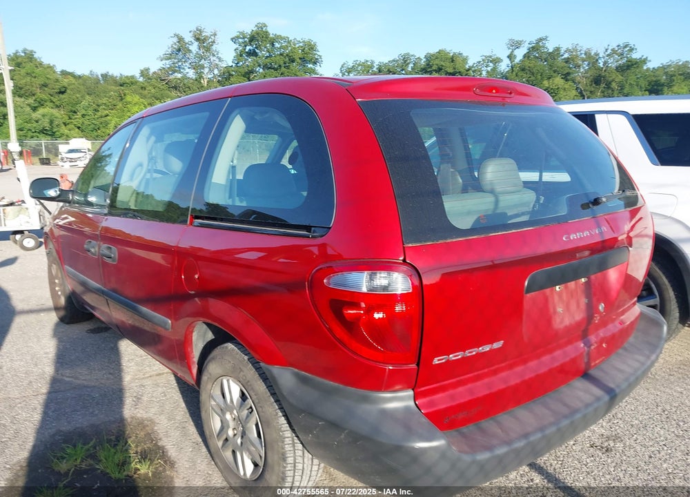 2007 DODGE CARAVAN SE VIN: 1D4GP25BX7B203639