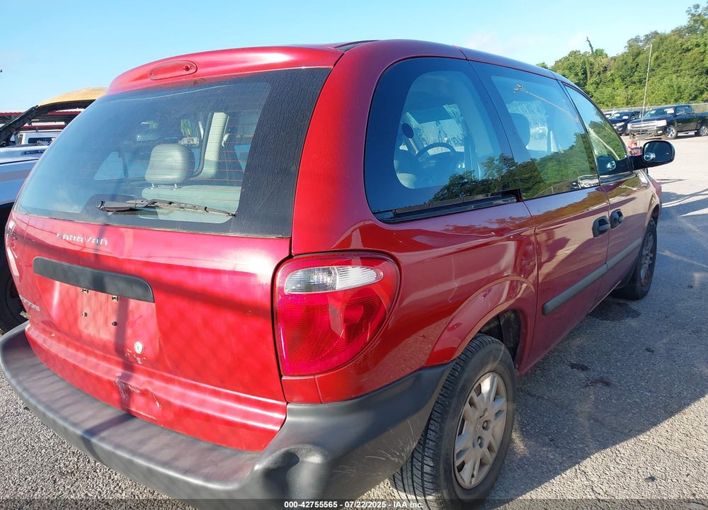 2007 DODGE CARAVAN SE VIN: 1D4GP25BX7B203639