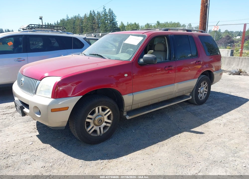 2004 MERCURY MOUNTAINEER VIN: 4M2ZU86EX4UJ19230