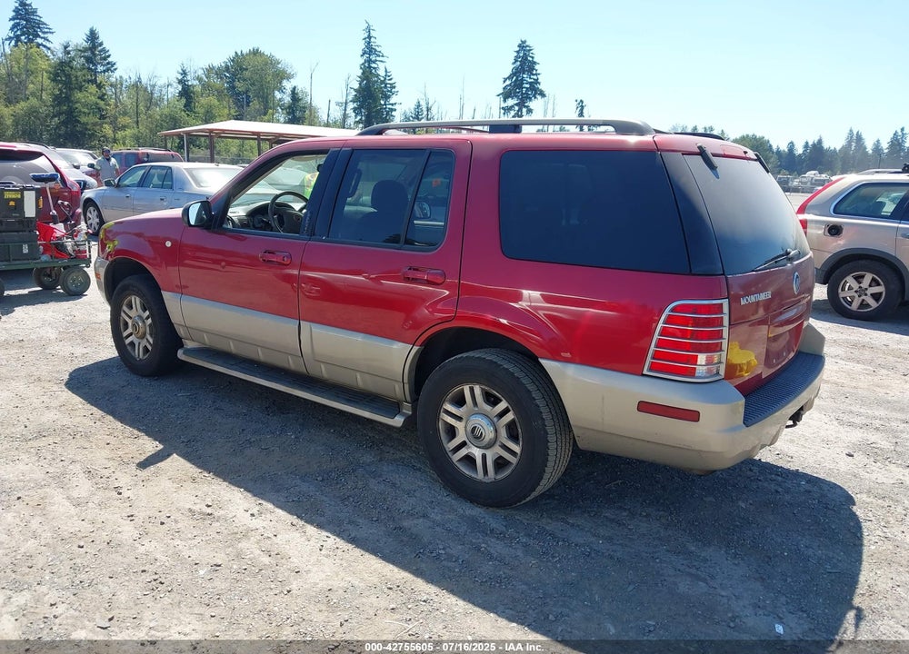 2004 MERCURY MOUNTAINEER VIN: 4M2ZU86EX4UJ19230
