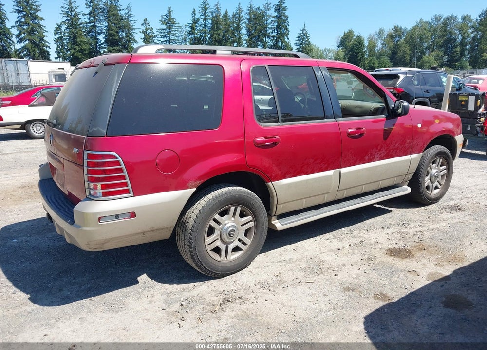 2004 MERCURY MOUNTAINEER VIN: 4M2ZU86EX4UJ19230