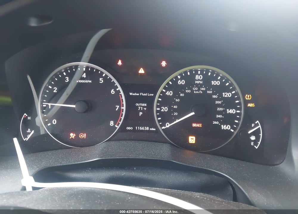 2014 LEXUS ES350 VIN: JTHBK1GG1E2116118
