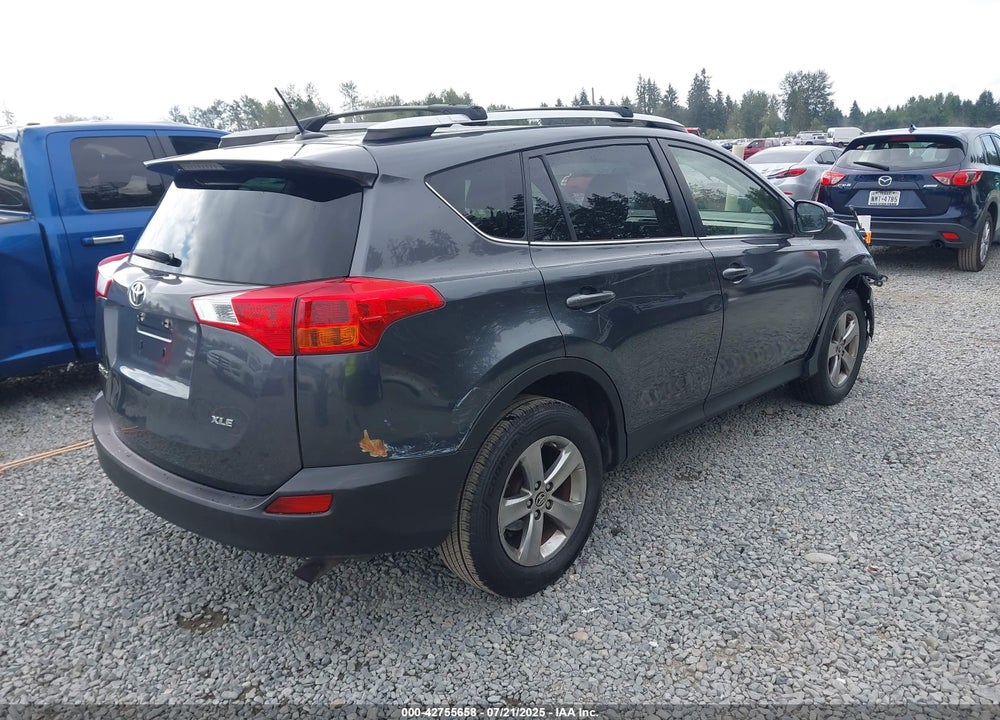 2015 TOYOTA RAV4 XLE VIN: JTMWFREV0FD080127