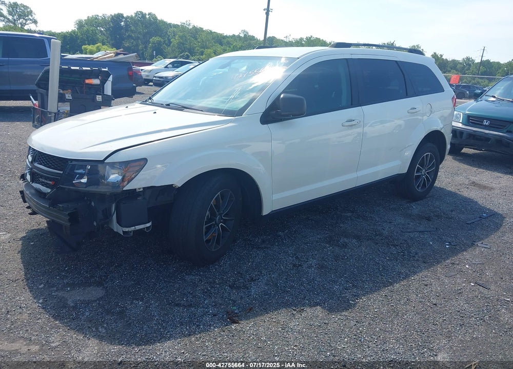 2018 DODGE JOURNEY SE VIN: 3C4PDCAB9JT347061