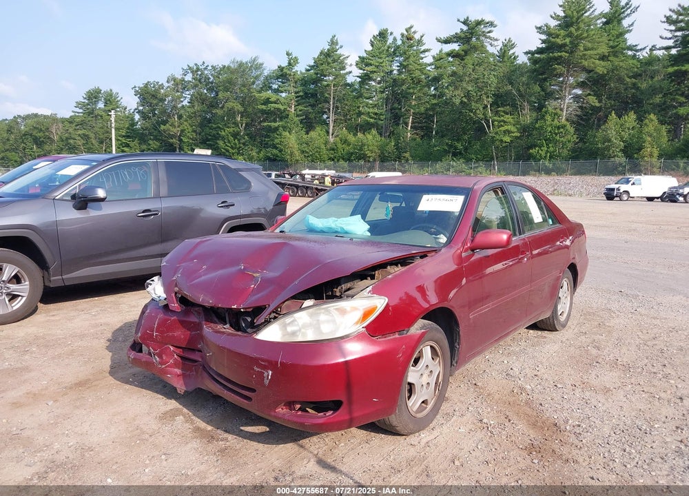 2002 TOYOTA CAMRY VIN: 4T1BF32KX2U030055