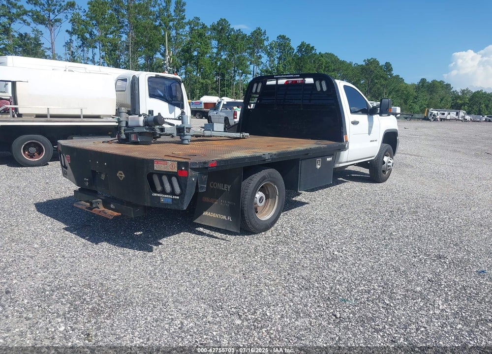 2019 GMC SIERRA 3500HD CHASSIS VIN: 1GD31TCG4KF126927