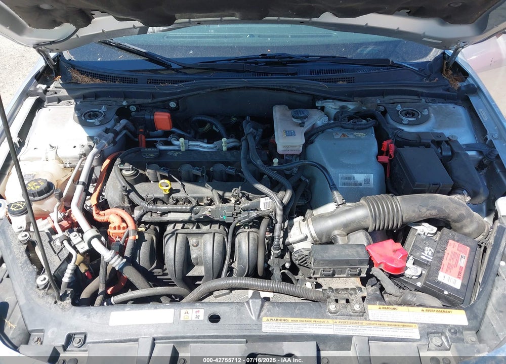 2012 FORD FUSION HYBRID VIN: 3FADP0L3XCR380817