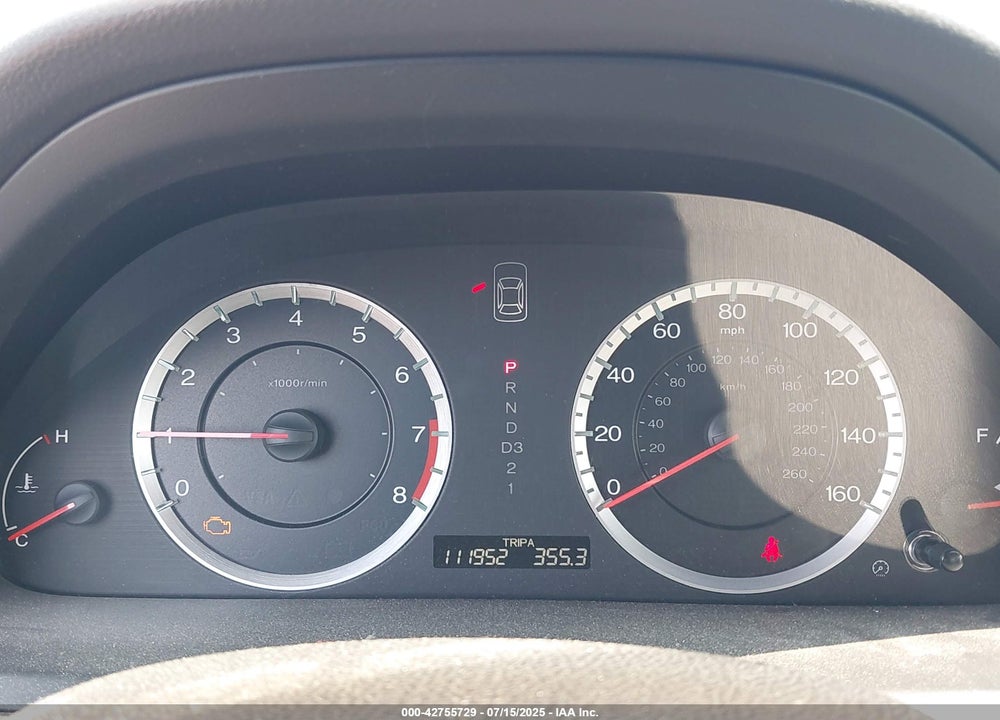 2010 HONDA ACCORD VIN: 1HGCP3F80AA023668
