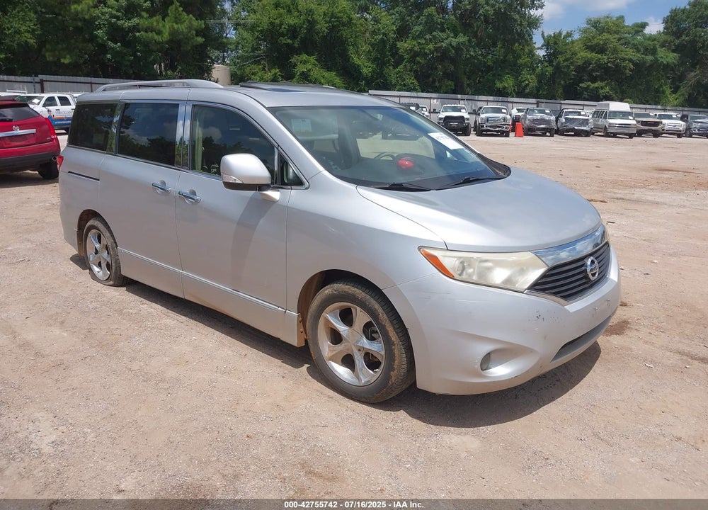 2012 NISSAN QUEST SL VIN: JN8AE2KP4C9045250