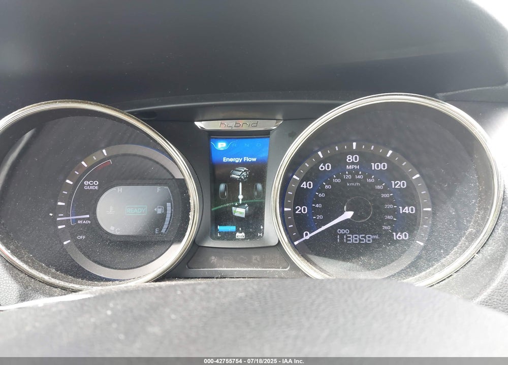 2012 HYUNDAI SONATA HYBRID VIN: KMHEC4A44CA020770