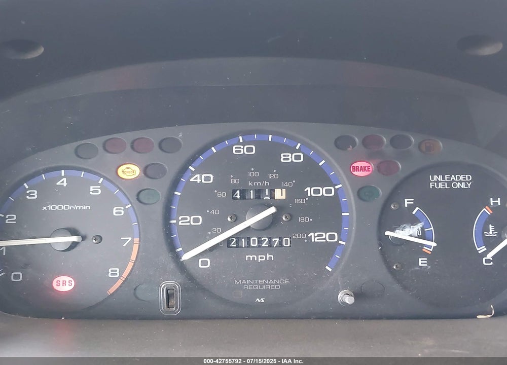 1997 HONDA CIVIC EX VIN: 1HGEJ8143VL053320