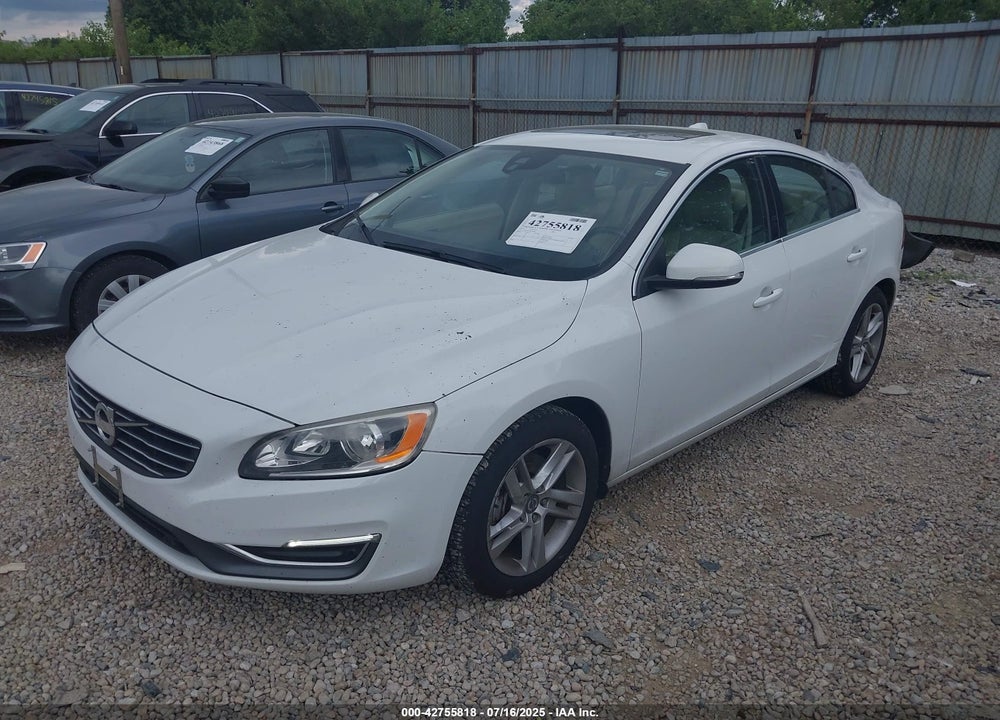 2014 VOLVO S60 VIN: YV1612FH5E2284862