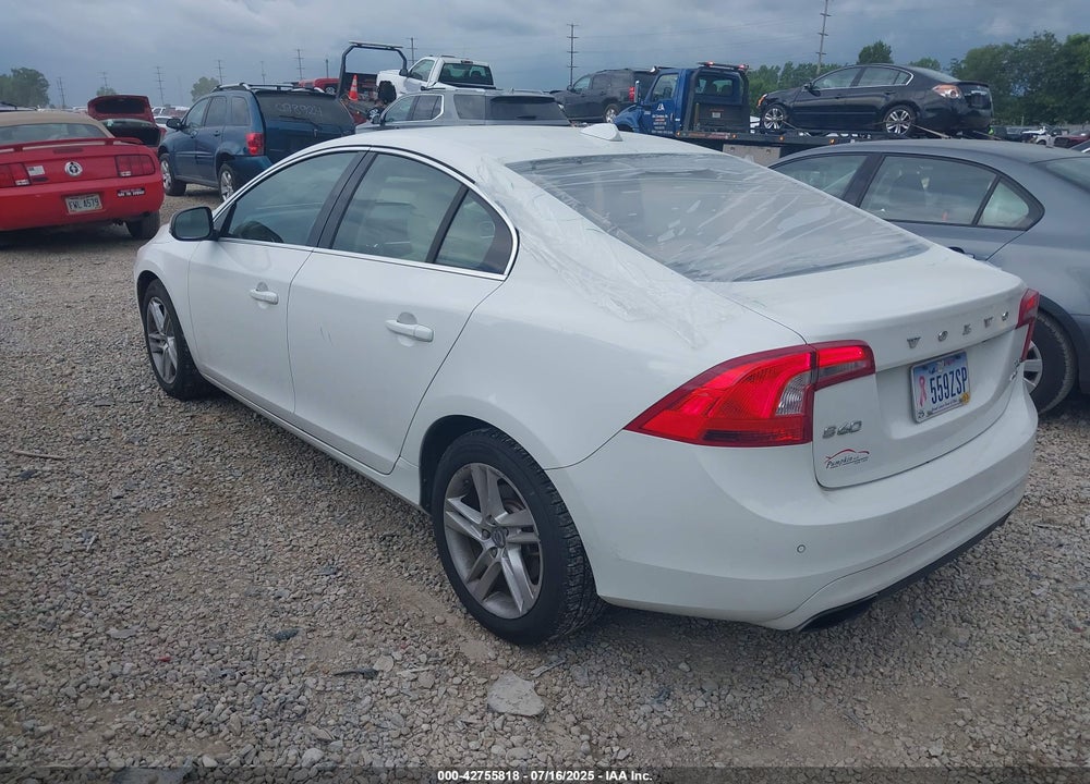 2014 VOLVO S60 VIN: YV1612FH5E2284862