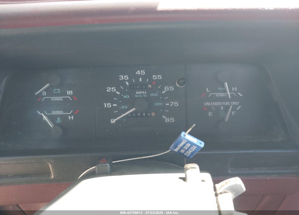 1993 FORD RANGER VIN: 1FTCR10A0PUD71194