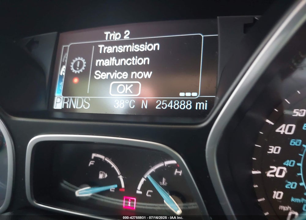 2012 FORD FOCUS VIN: 1FAHP3J27CL360715