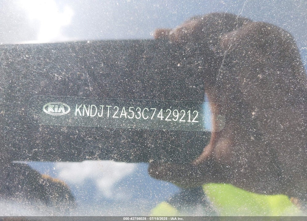 2012 KIA SOUL VIN: KNDJT2A53C7429212