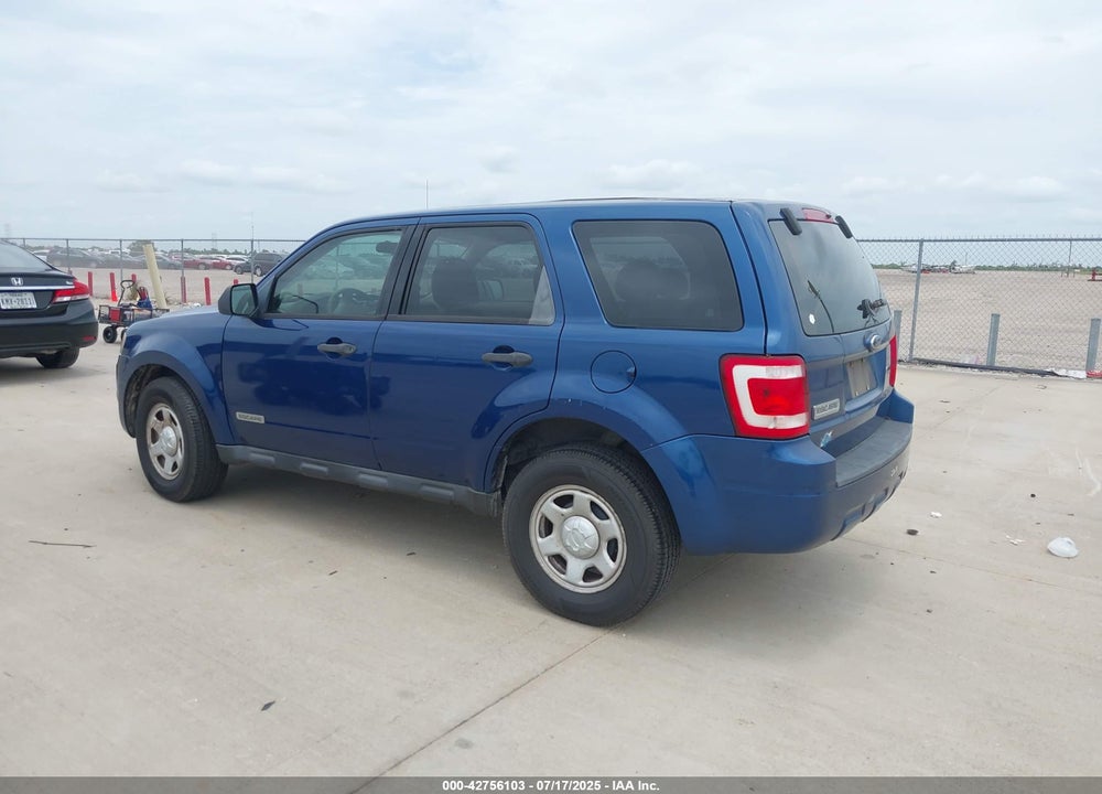 2008 FORD ESCAPE XLS/XLS MANUAL VIN: 1FMCU02Z18KE02392