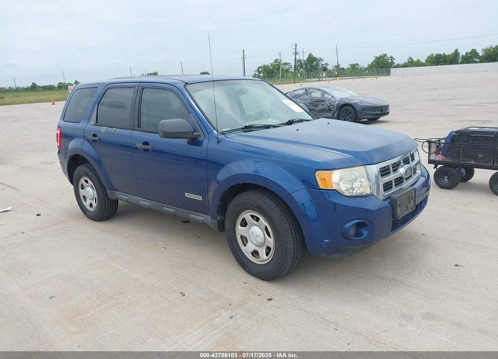 2008 FORD ESCAPE XLS/XLS MANUAL VIN: 1FMCU02Z18KE02392