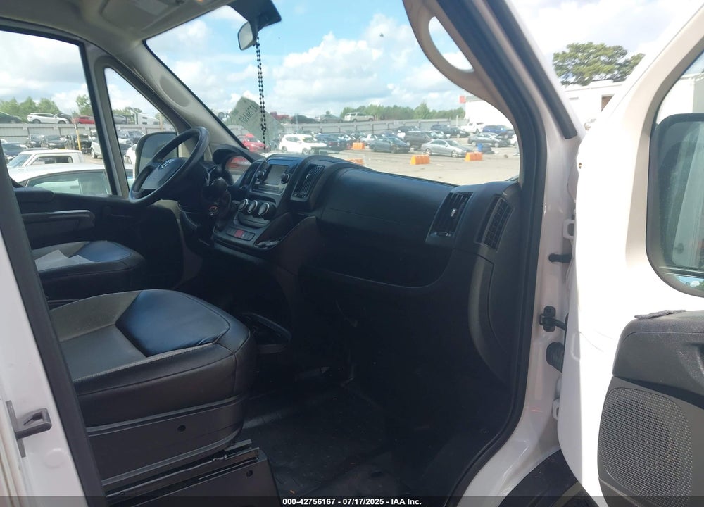 2019 RAM PROMASTER 1500 LOW ROOF 136 WB VIN: 3C6TRVAG2KE538843