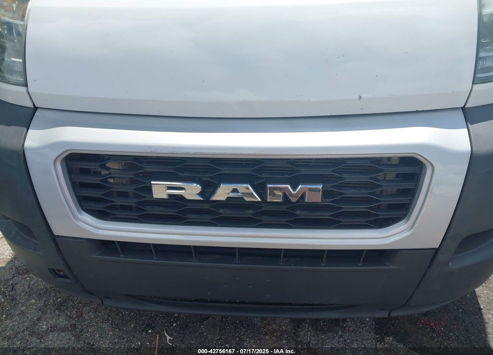 2019 RAM PROMASTER 1500 LOW ROOF 136 WB VIN: 3C6TRVAG2KE538843