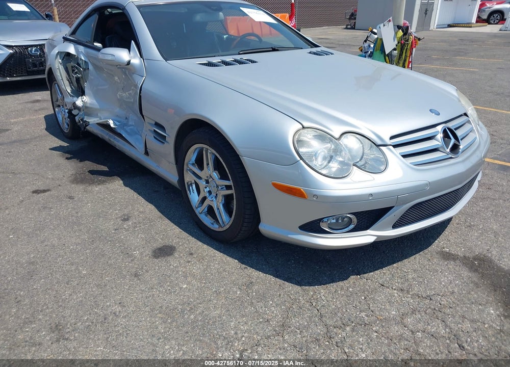 2008 MERCEDES-BENZ SL 550 VIN: WDBSK71F08F139065