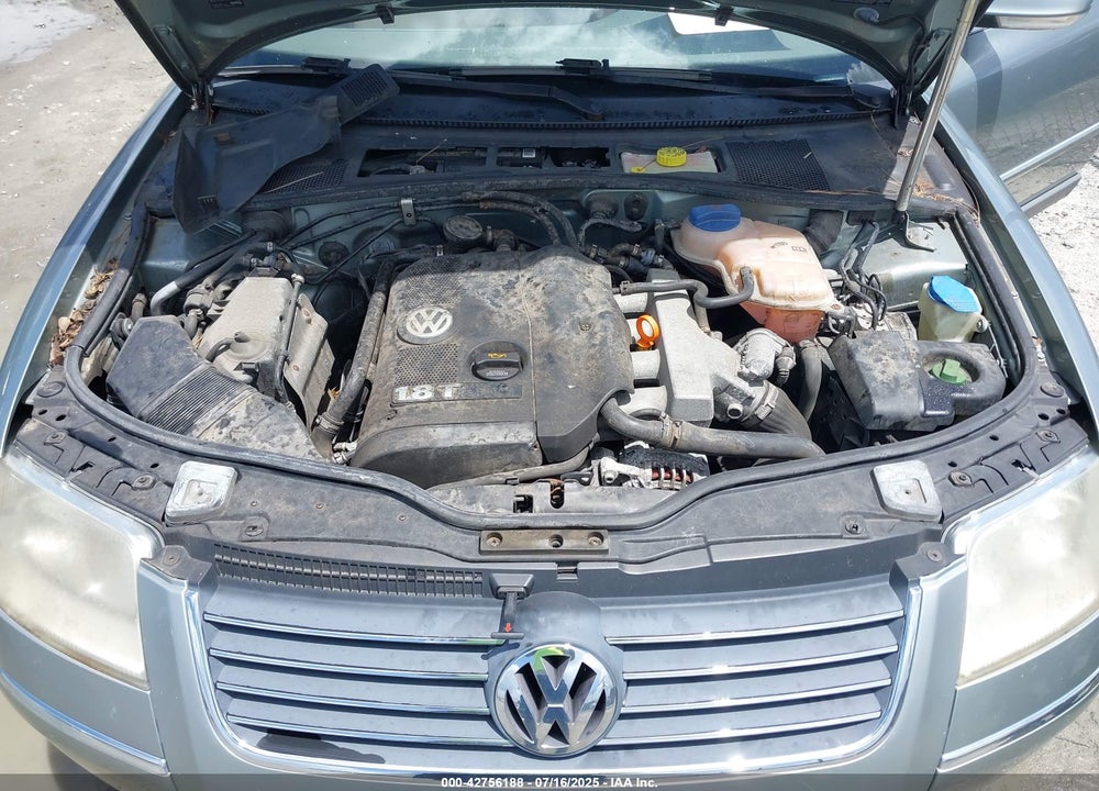 2004 VOLKSWAGEN PASSAT GLS VIN: WVWPD63B24P332392