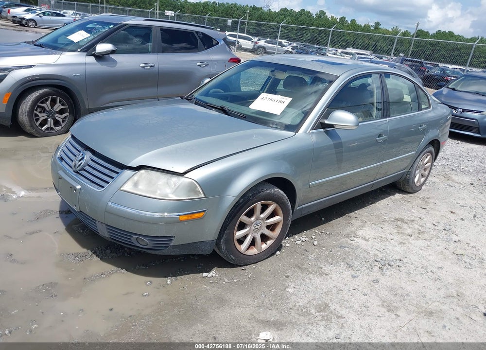 2004 VOLKSWAGEN PASSAT GLS VIN: WVWPD63B24P332392