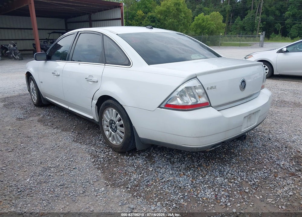 2008 MERCURY SABLE VIN: 1MEHM40WX8G613781