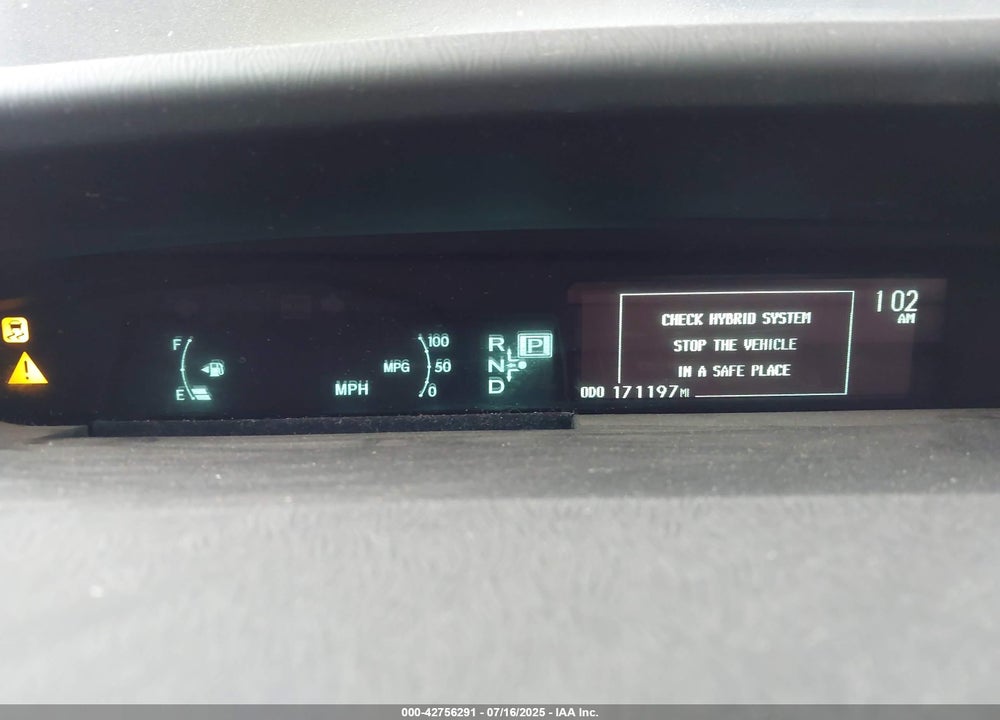 2012 TOYOTA PRIUS VIN: JTDKN3DU0C1504765