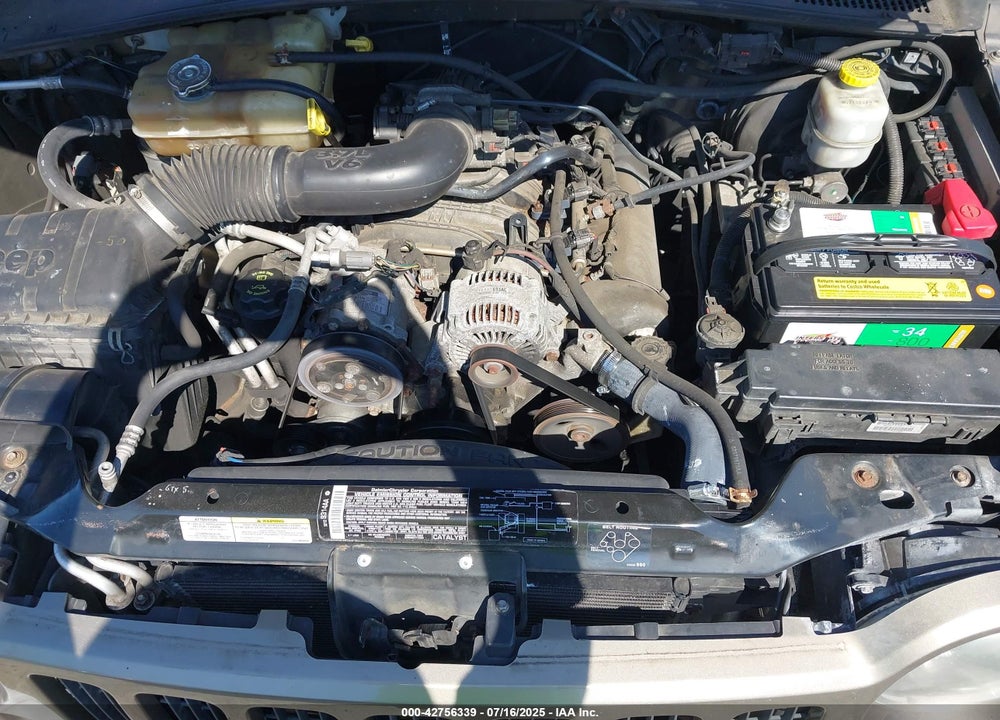 2005 JEEP LIBERTY SPORT VIN: 1J4GL48K45W617046