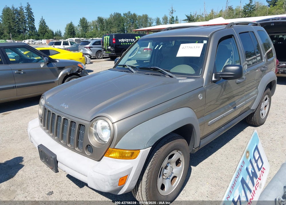 2005 JEEP LIBERTY SPORT VIN: 1J4GL48K45W617046