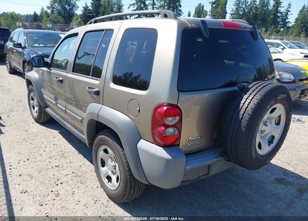 2005 JEEP LIBERTY SPORT VIN: 1J4GL48K45W617046