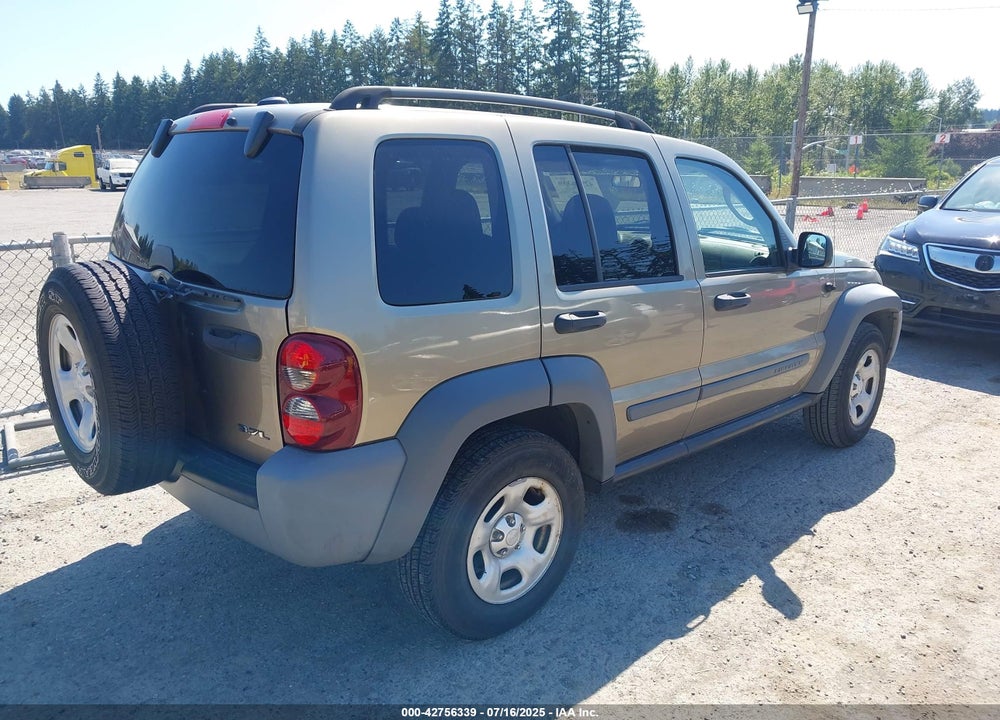 2005 JEEP LIBERTY SPORT VIN: 1J4GL48K45W617046