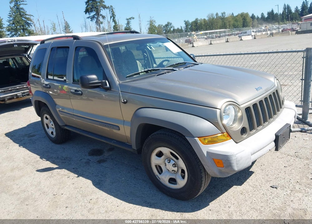 2005 JEEP LIBERTY SPORT VIN: 1J4GL48K45W617046