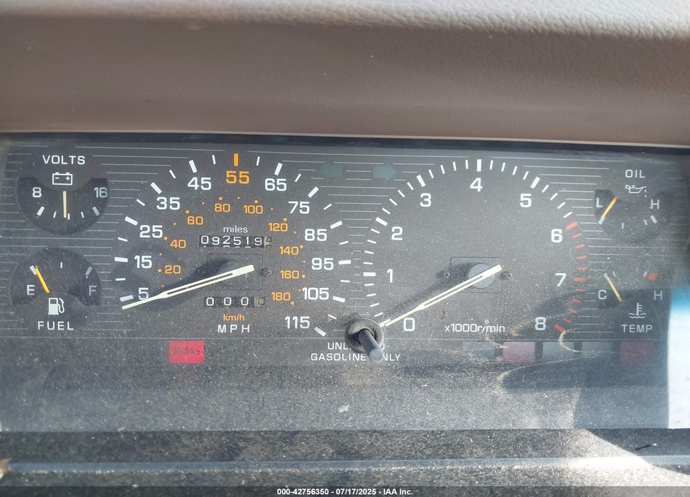 1988 DODGE RAM 50 SPORT VIN: JB7FM55E5JP011228