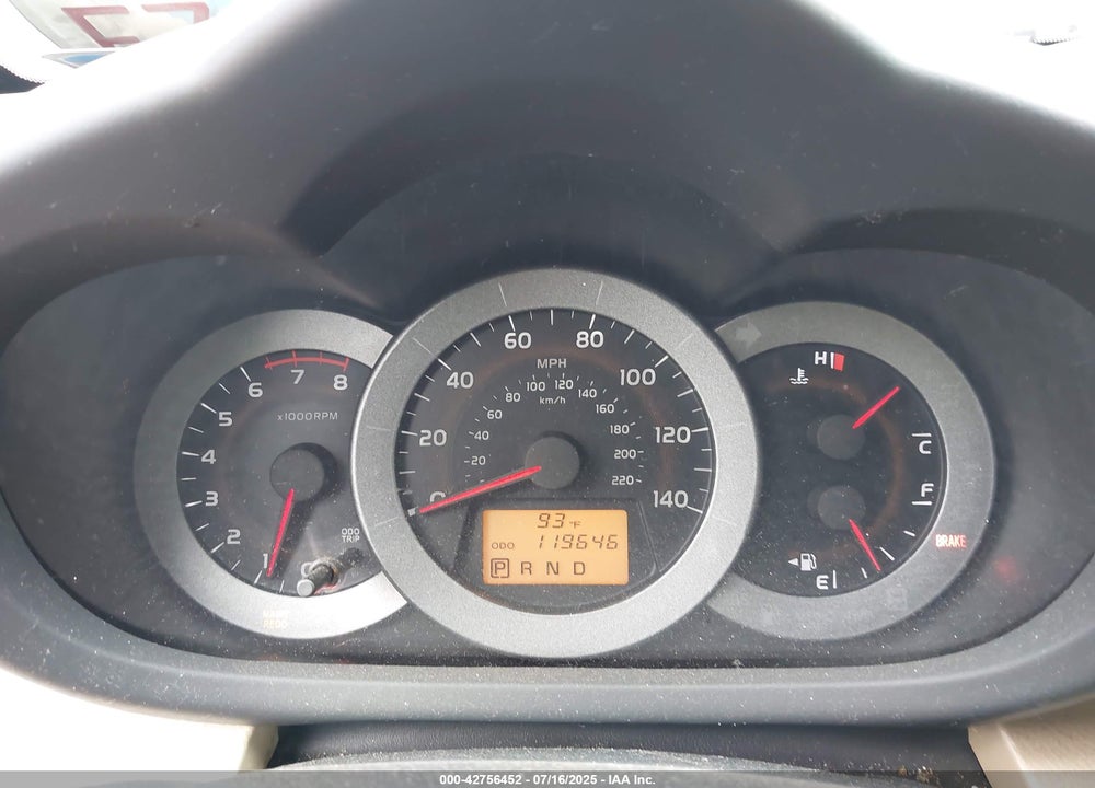 2009 TOYOTA RAV4 VIN: JTMZF33V995003171