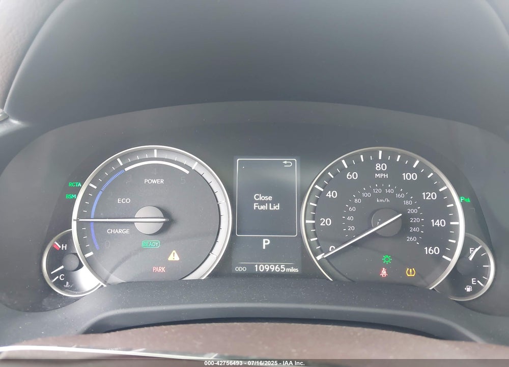 2016 LEXUS RX 450H VIN: 2T2BGMCA8GC001456