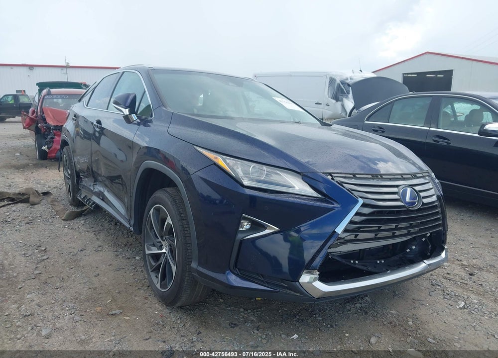 2016 LEXUS RX 450H VIN: 2T2BGMCA8GC001456