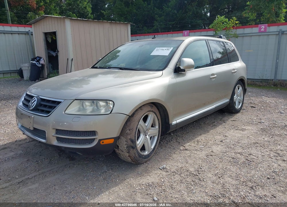 2004 VOLKSWAGEN TOUAREG V8 VIN: WVGCM77L84D040492