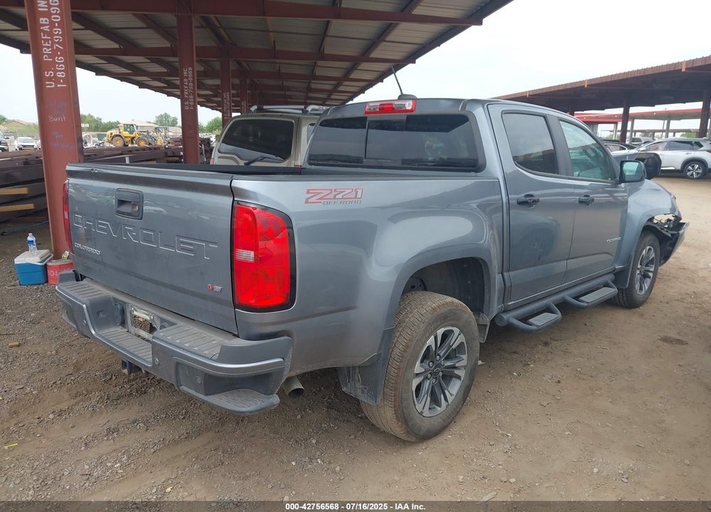 2022 CHEVROLET COLORADO VIN: 1GCGTDENXN1137224