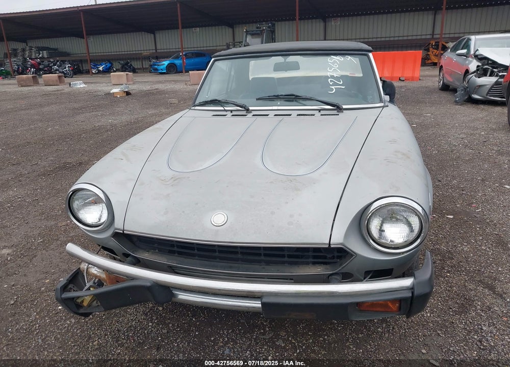 1982 FIAT SPIDER VIN: 2FAAS00BXC5003082
