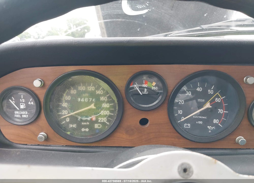 1982 FIAT SPIDER VIN: 2FAAS00BXC5003082
