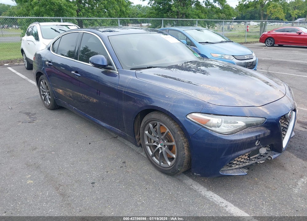 2018 ALFA ROMEO GIULIA AWD VIN: ZARFAEDN9J7563556