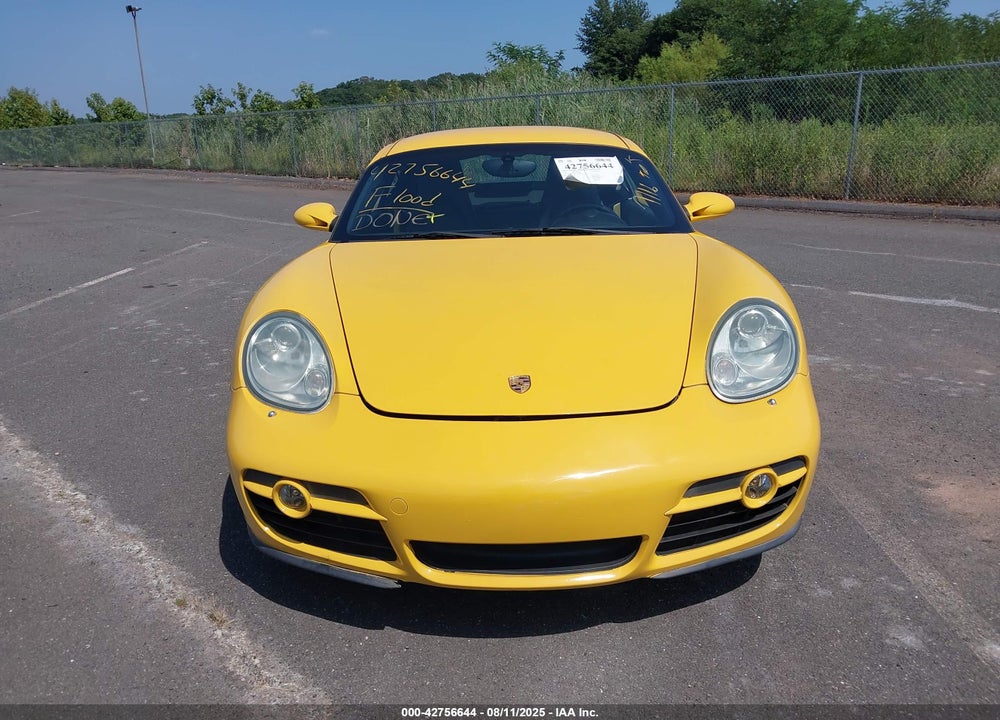 2007 PORSCHE CAYMAN VIN: WP0AA29877U760080