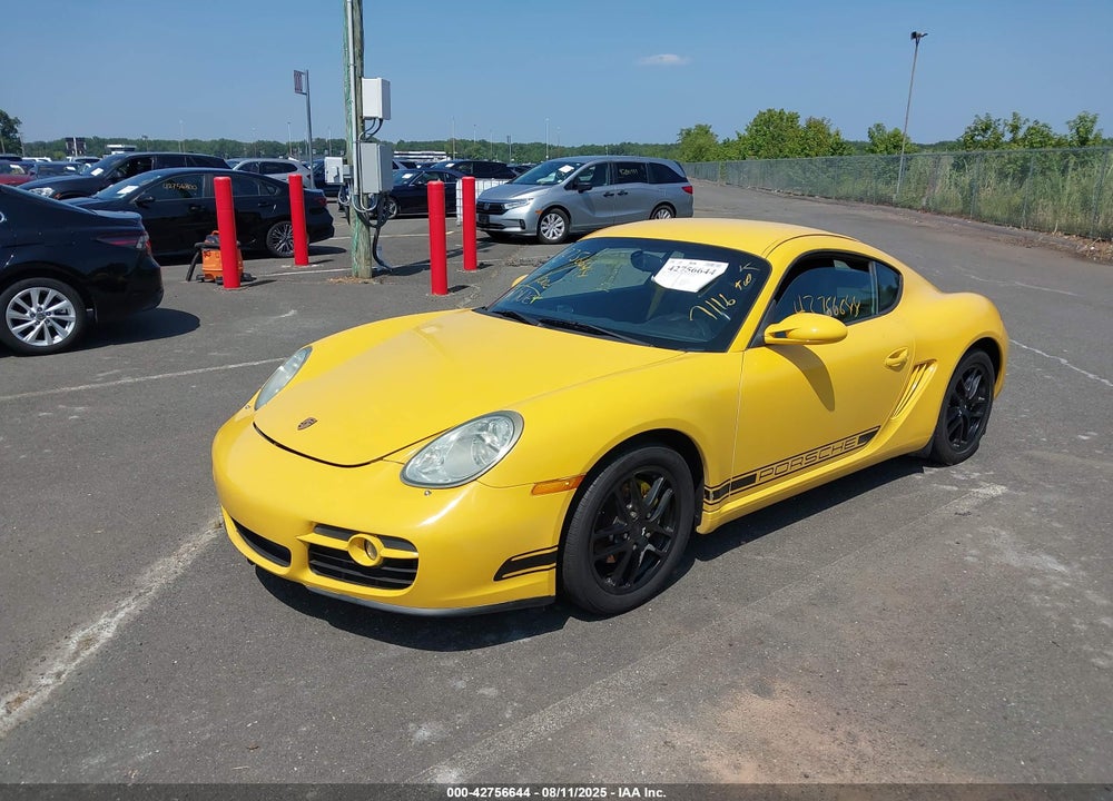 2007 PORSCHE CAYMAN VIN: WP0AA29877U760080