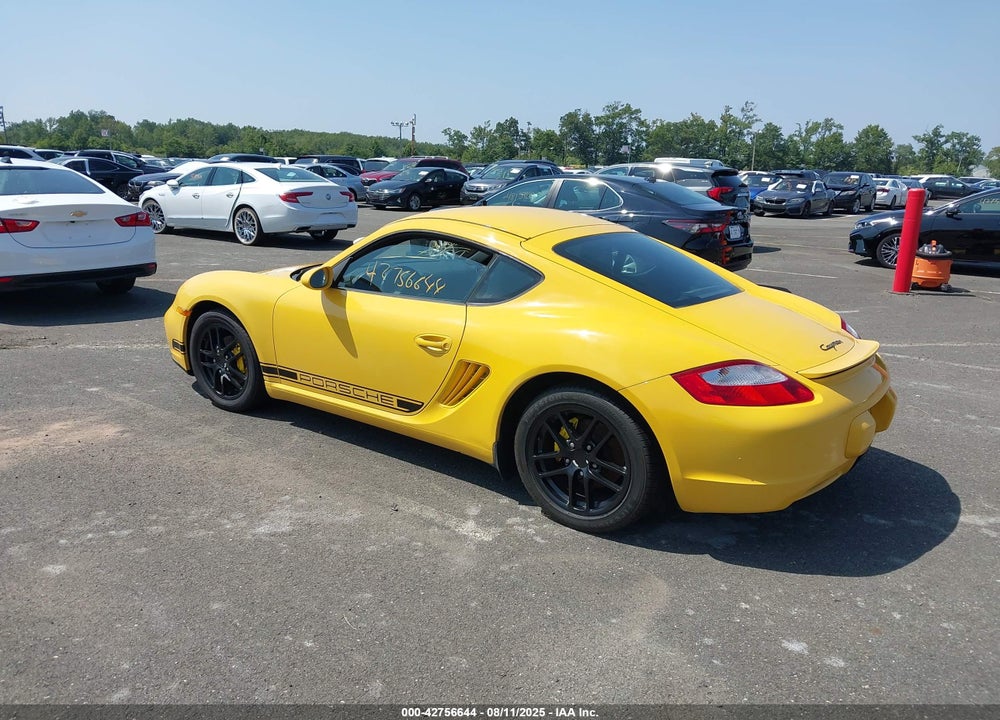 2007 PORSCHE CAYMAN VIN: WP0AA29877U760080