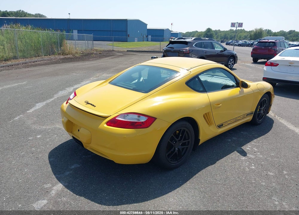 2007 PORSCHE CAYMAN VIN: WP0AA29877U760080