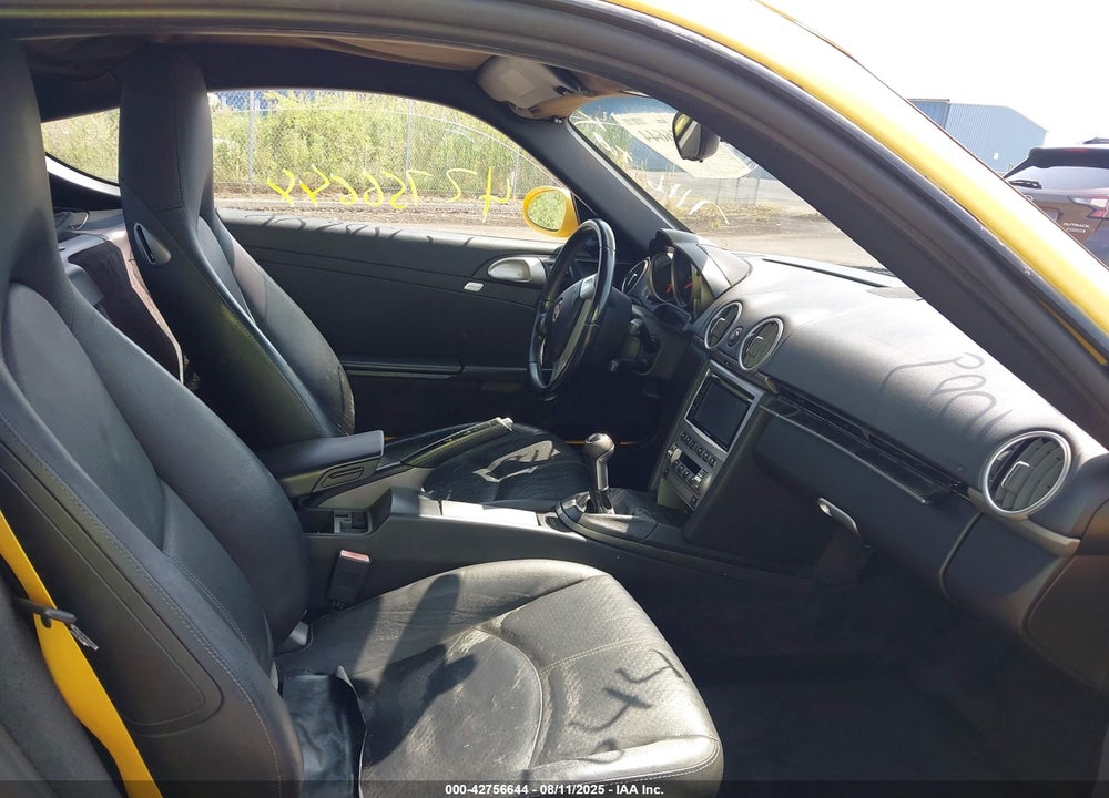 2007 PORSCHE CAYMAN VIN: WP0AA29877U760080