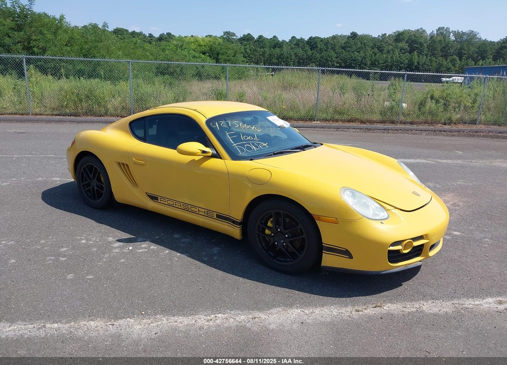 2007 PORSCHE CAYMAN VIN: WP0AA29877U760080