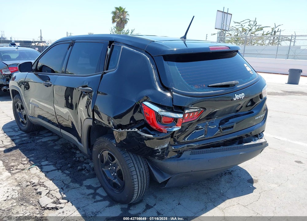 2018 JEEP COMPASS VIN: 3C4NJCAB6JT408477